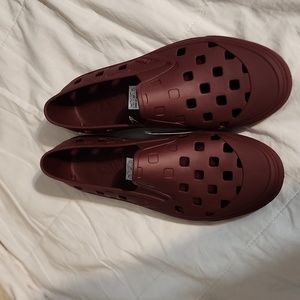 Vans rubber UNISEX slip on - BURGUNDY